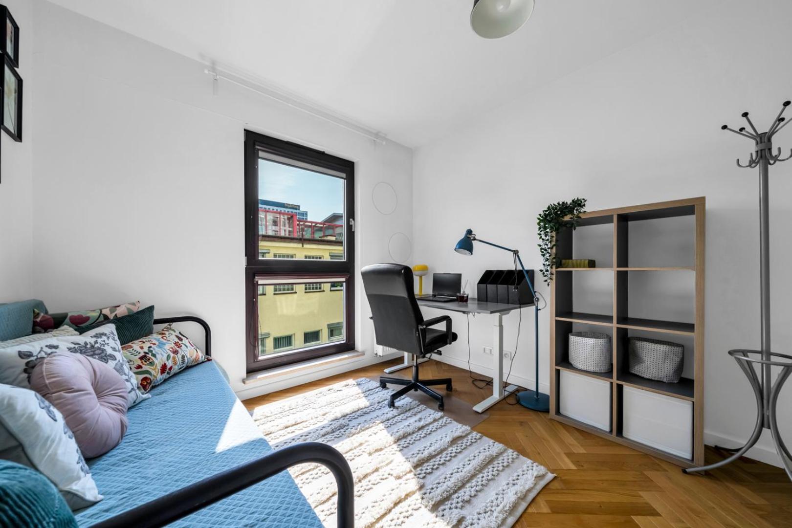 Skierniewicka Apt - Parking, Workspace, Balcony - By Rentujemy Warschau Exterior foto