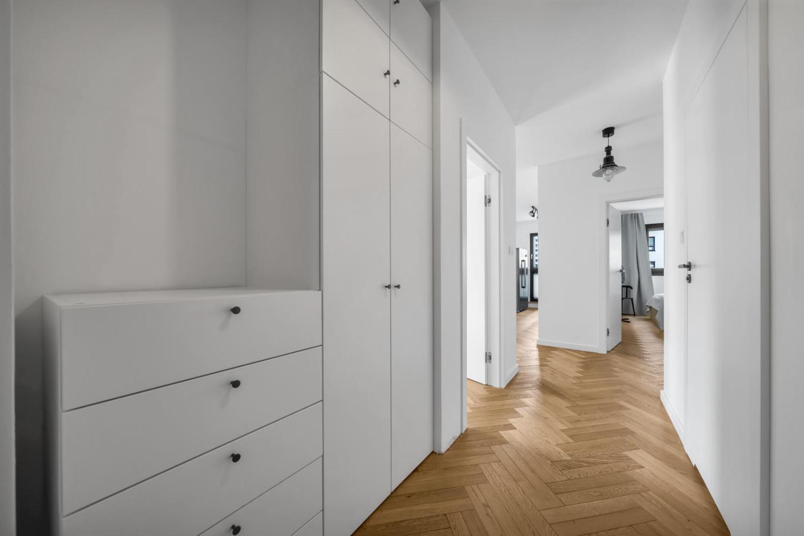 Skierniewicka Apt - Parking, Workspace, Balcony - By Rentujemy Warschau Exterior foto
