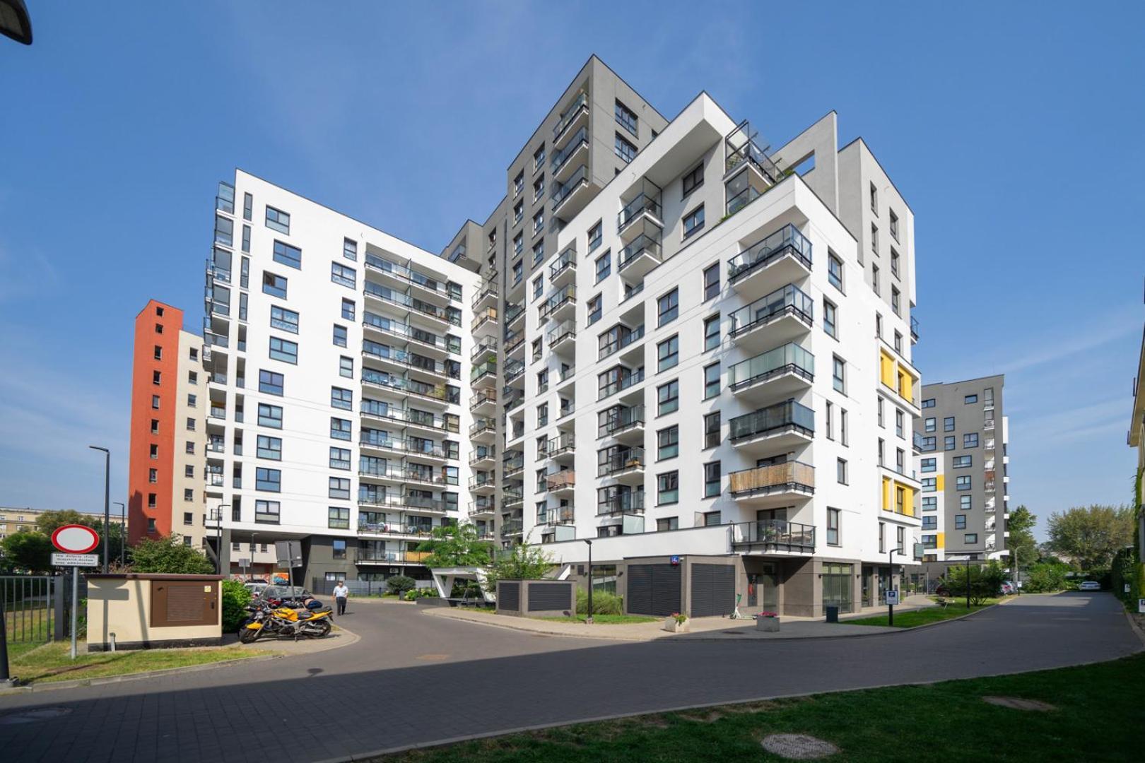 Skierniewicka Apt - Parking, Workspace, Balcony - By Rentujemy Warschau Exterior foto